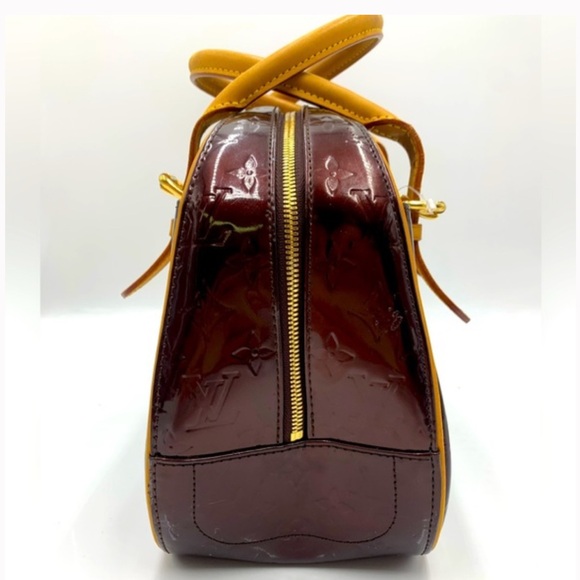 Louis Vuitton Vintage patent leather monogram handbag - Picture 4 of 11